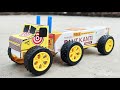 How To Make A Matchbox Truck At Home Diy Toothpaste Box Electric Truck