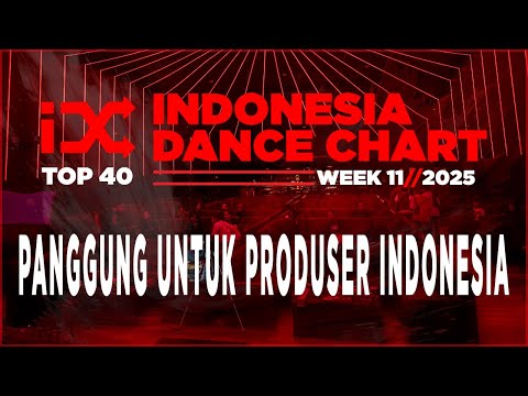 Indonesia Dance Chart Week 11 - 2025 #chart #edmmusic #indonesia