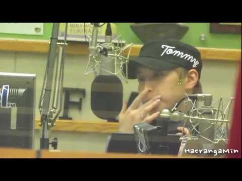 [Fancam] 111219 SUKIRA Sungmin - 립글로즈 바르기~