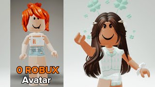 How To Make A Cute ROBLOX Avatar With 0 ROBUX-🤑🤩🥰
