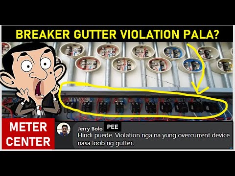 METER BASE SA METER CENTER SERVICE ENTRANCE PEC BUSBAR CB GUTTER BOX MULTI METERING - EP. 6 MERALCO