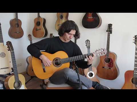 Conde Hermanos EF3 N 2010 Felipe V N° 2 - great estudio flamenco guitar in the style of Paco de Lucia's guitar - video! image 11