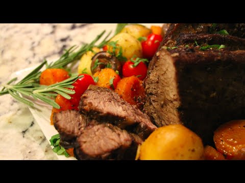 Roast Beef (well done) فخدة بقر مشوي بالفرن