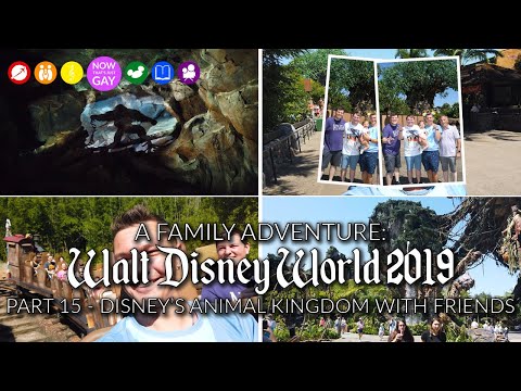 A Family Adventure: Walt Disney World 2019 Part 15 - Disney's Animal Kingdom With Friends
