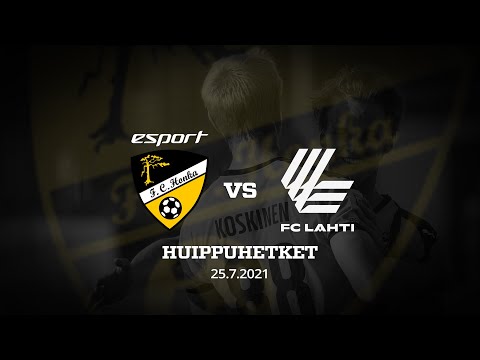 HonkaTV: Huippuhetket: FC Honka 1-1 FC Lahti 25.7.2021