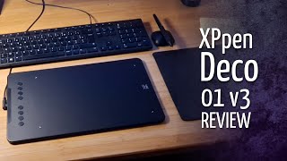 XpPen Deco 01V3 - review on GNU/Linux