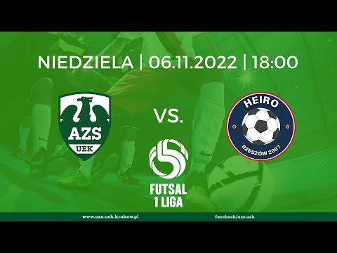1 Liga PLF AZS UEK Kraków -  HEIRO Rzeszów