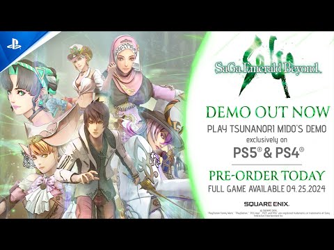 SaGa Emerald Beyond - Demo Trailer | PS5 & PS4 Games thumbnail
