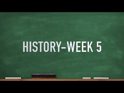 CC Cycle 2 Week 5 History