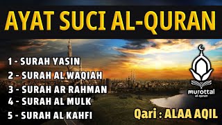 Download lagu QURAN MERDU (Al Kahfi,YASSEN,ARRAHMAN,ALWAQIAH,ALMULK) Penenang Hati dan Pikiran | By ALAA AQEL mp3