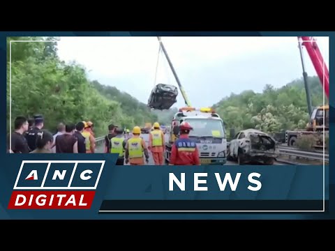 Expressway collapse in China kills 36, injures 30 ANC