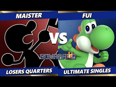 Sumabato 51 TOP 8 - Fui (Yoshi) Vs. Maister (Game & Watch) Smash Ultimate - SSBU