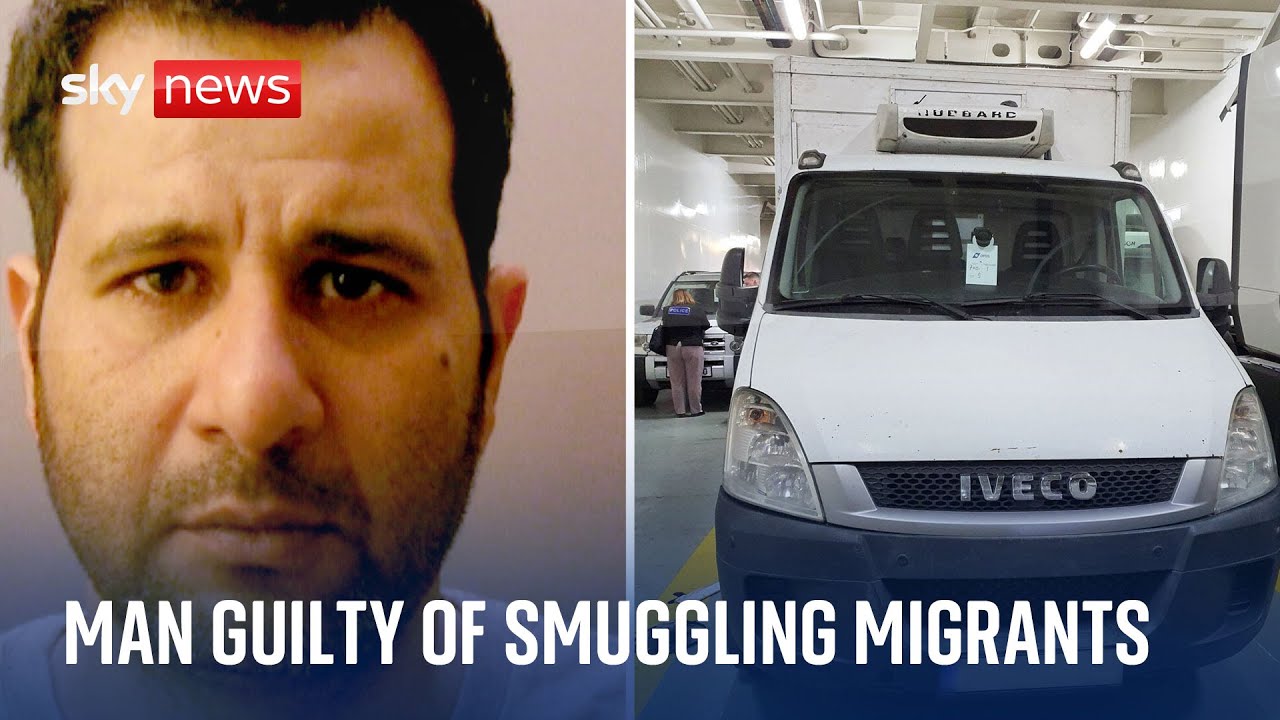 Father-of-two found guilty of smuggling migrants in tiny van compartment