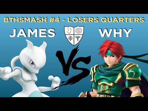 BTHSmash #4: James (Ganondorf, Mewtwo) vs Why (Roy) - Losers Quarters - Smash 4