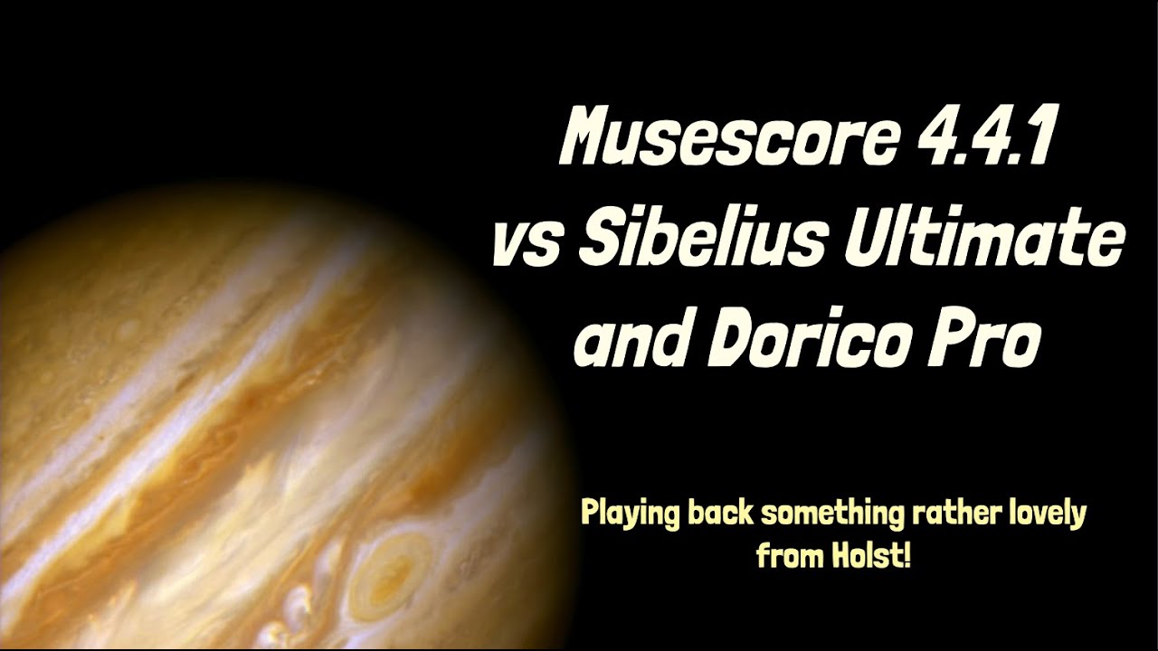 MuseScore Studio 4.4.1 vs Sibelius Ultimate and Dorico Pro