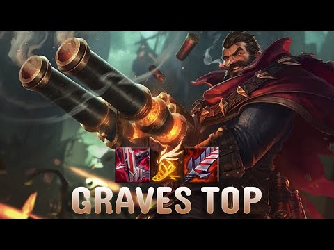MONSTER GRAVES GAME!! TipsQy tries Graves TOP vs Mordekaiser