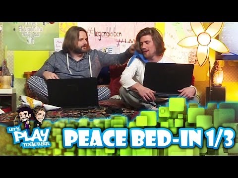 In Bed With Let's Play Together | Peace Bed-In Day Teil 1/3