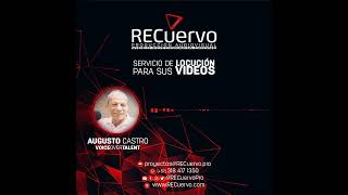 #VoiceOverTalent 🎙️ Augusto Castro