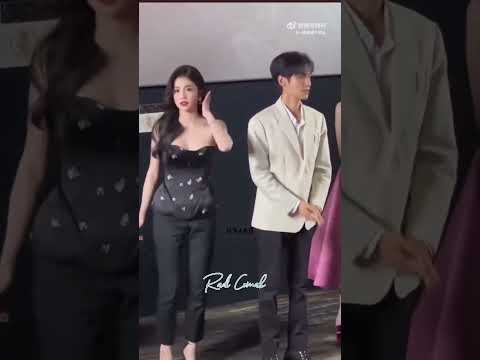 Bai Lu& Luo Yunxi - press conference’ Till the end of the moon ‘