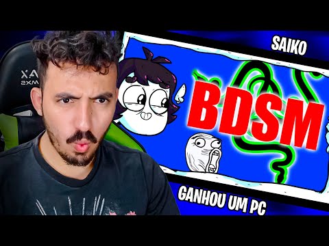 Quem tiver o pior setup ganha um PC - BATALHA DE SETUPS MANEIROS - SAIKO | Leozin React
