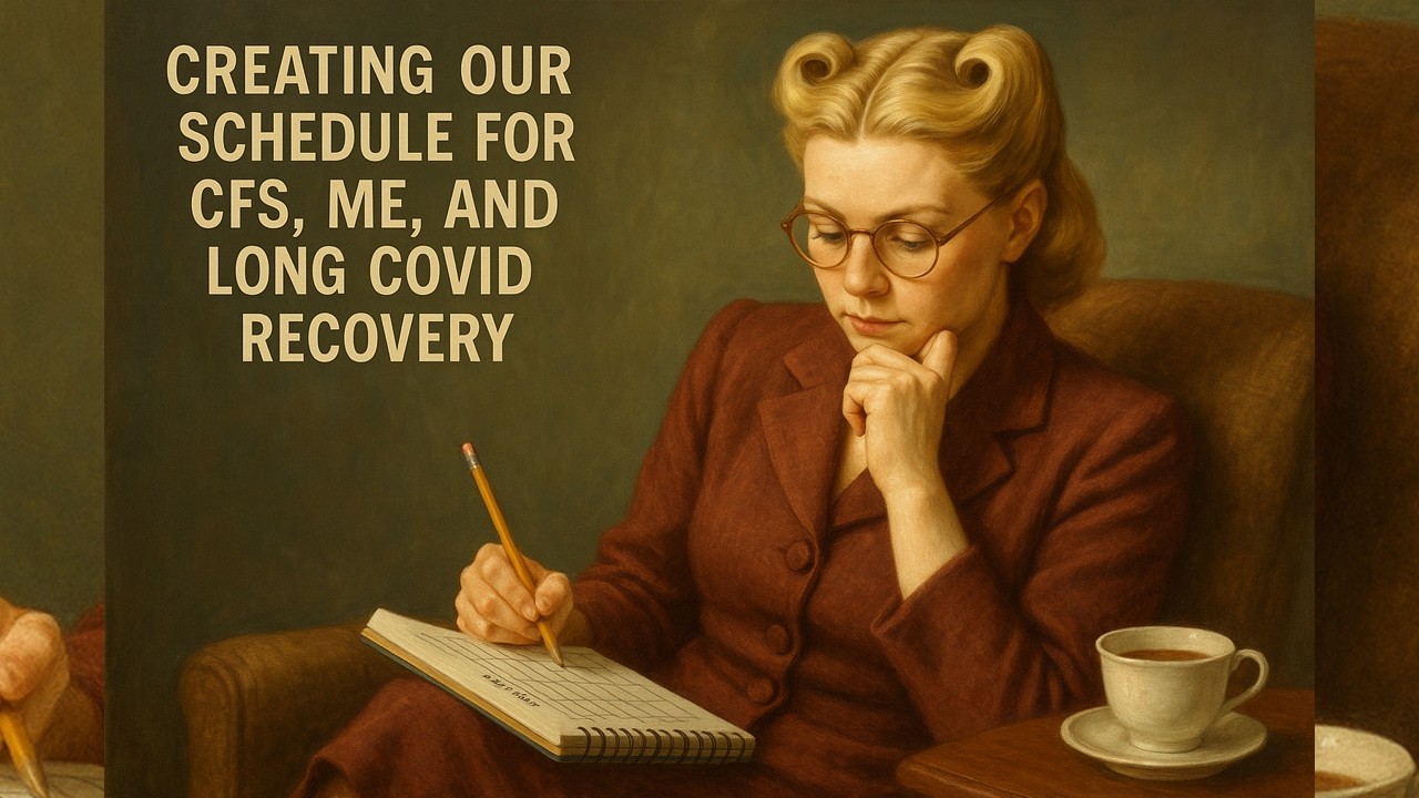 Creating Our Schedule For CFS/ME