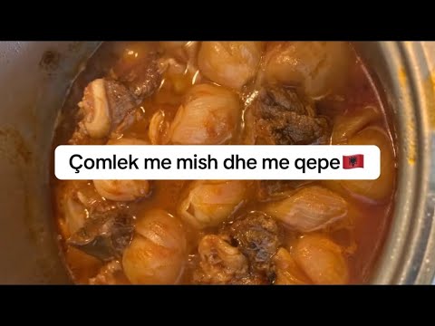 Video thumbnail: Comlek me Mish - Receta Kosovare