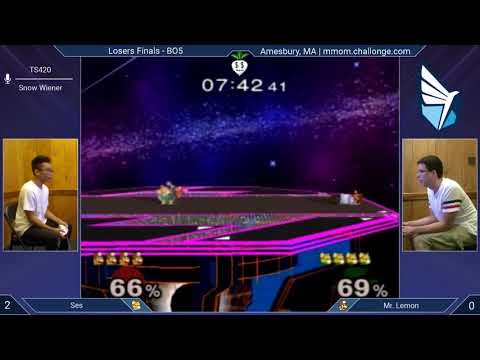 MMOM168 SSBM - Ses (Fox) vs. Mr. Lemon (Dr. Mario) - Melee LF