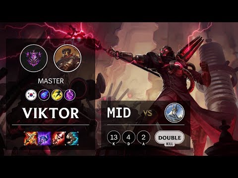 Viktor Mid vs Galio - KR Master Patch 10.10