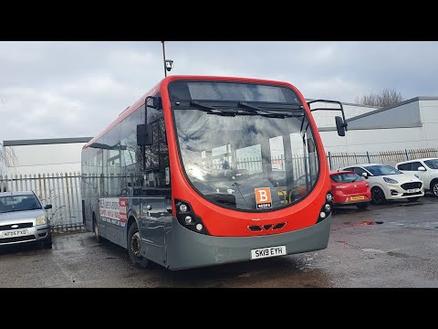 ALONG THE COAST ROAD: Journey on Route 516 | SK19EYH - Gateshead Central: Wright StreetLite DF