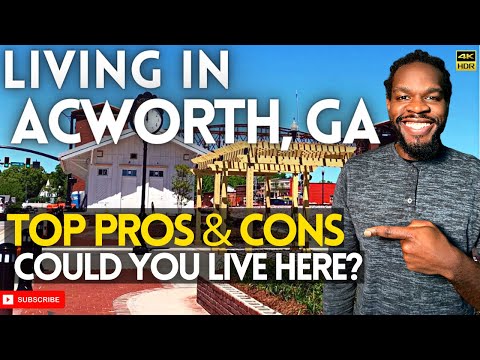 Living in Acworth GA | Top Pros & Cons | Tour of Downtown Acworth GA - Could you Live Here?