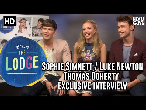 Sophie Simnett, Luke Newton & Thomas Doherty Exclusive Interview - Disney's The Lodge