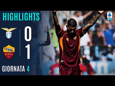 Video highlights della Lazio vs Roma (0 a 1) - Giornata 4 - Fantacalcio e fantamedie