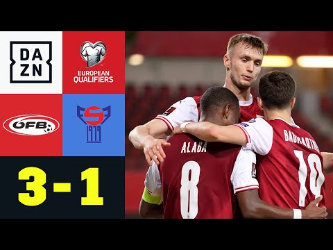 Bundesliga-Trio sorgt für den Sieg: Österreich - Färöer-Inseln 3:1 | UEFA European Qualifiers | DAZN