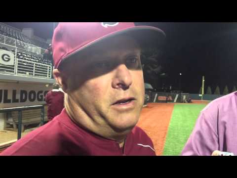 Chad Holbrook after 13-4 UGA loss