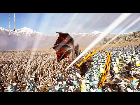 25000 UNDEAD VS HUMAN- EPIC FANTASY BATTLE SIMULATOR - UEBS