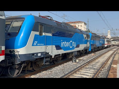 INV Milano Centrale - Roma Termini E401 iC + E403 iC+ E464 iC+ 2 Semipilota + 3 Vetture