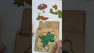 Vídeo de Quebra-cabeça Ciclo da Vida - Sapo