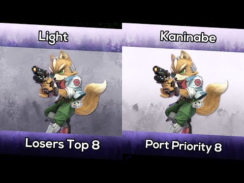 Light (Fox) vs Kaninabe (Fox) - Losers Top 8 - Port Priority 8