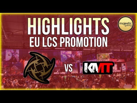 Highlights: LCS Promotion NIP vs KMT