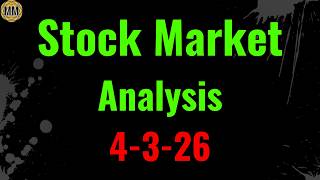 Stock market analysis 4-3-26. Trade ideas to watch.