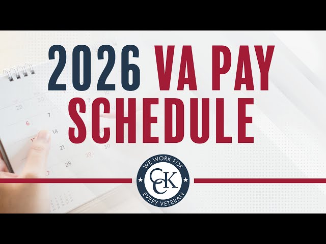 2026 VA Disability Payment Schedule for Veterans: VA Pay Dates