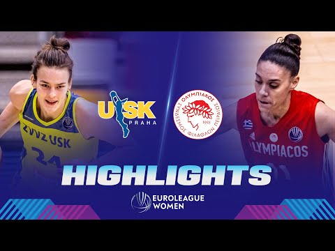 ZVVZ USK Praha v Olympiacos SFP | Gameday 6 | Highlights | EuroLeague Women 2022-23