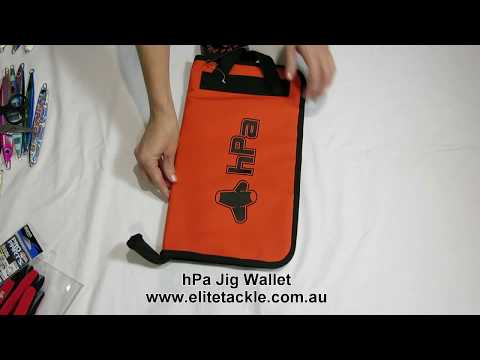 Elite Tackle presents the HPA Flat Jig Storage wallet
