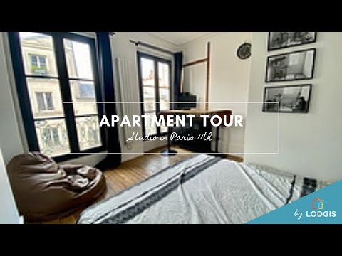 Apartment Tour // Furnished  17m2 in Paris – Ref : 11123406