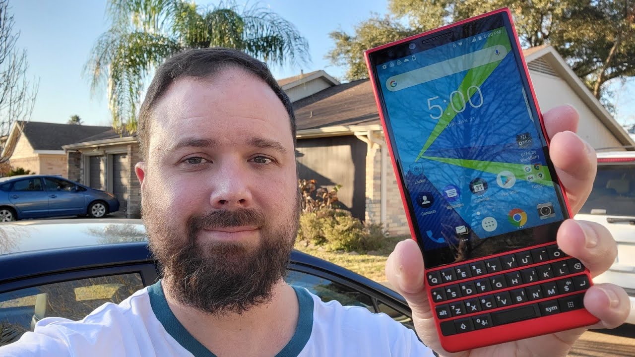 Red BlackBerry KEY2 VLOG - 4K Video Camera Review