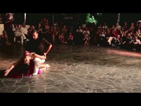  Gustavo Rosas  and  Gisela Natoli  are  dancing  at  Catania Tango Festival  in  2013
