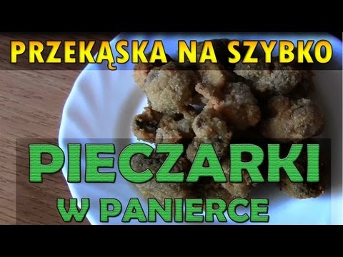 Pieczarki w panierce [Przekąska na szybko]