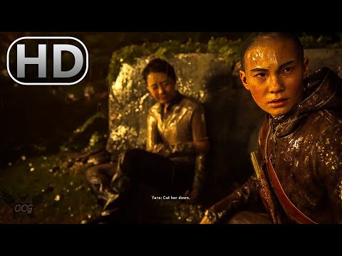Yara and Lev Saves Abby Scene - THE LAST OF US 2 (THE LAST OF US PART 2 Cinematic)