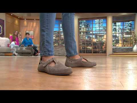 Earth Origins Suede T-strap Maryjanes - Callie with Jane Treacy