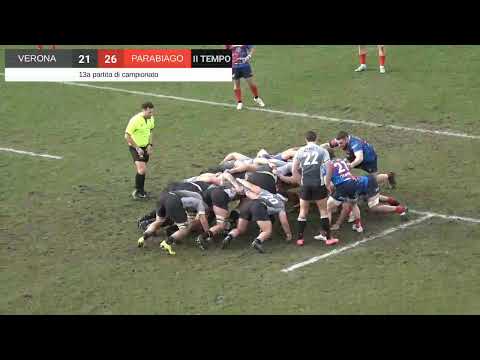 VERONA RUGBY vs RUGBY PARABIAGO